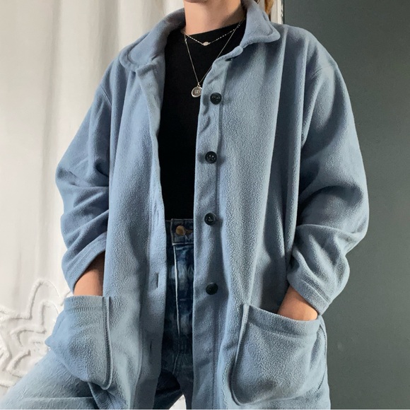 Baby Blue L.L. Bean Traveller Button Up - Picture 1 of 5